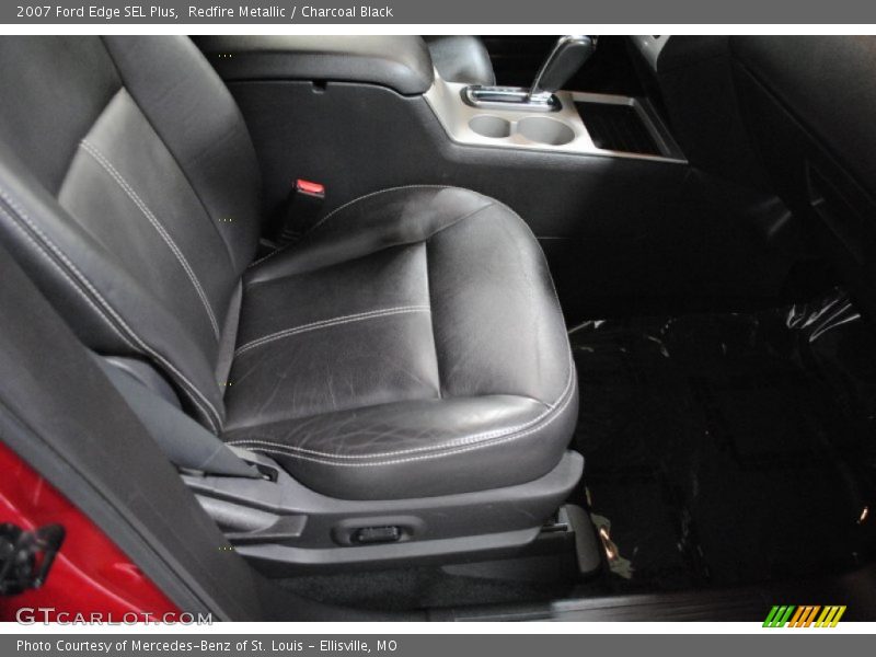 Redfire Metallic / Charcoal Black 2007 Ford Edge SEL Plus