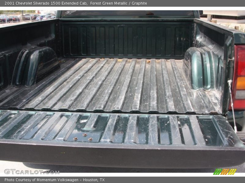 Forest Green Metallic / Graphite 2001 Chevrolet Silverado 1500 Extended Cab