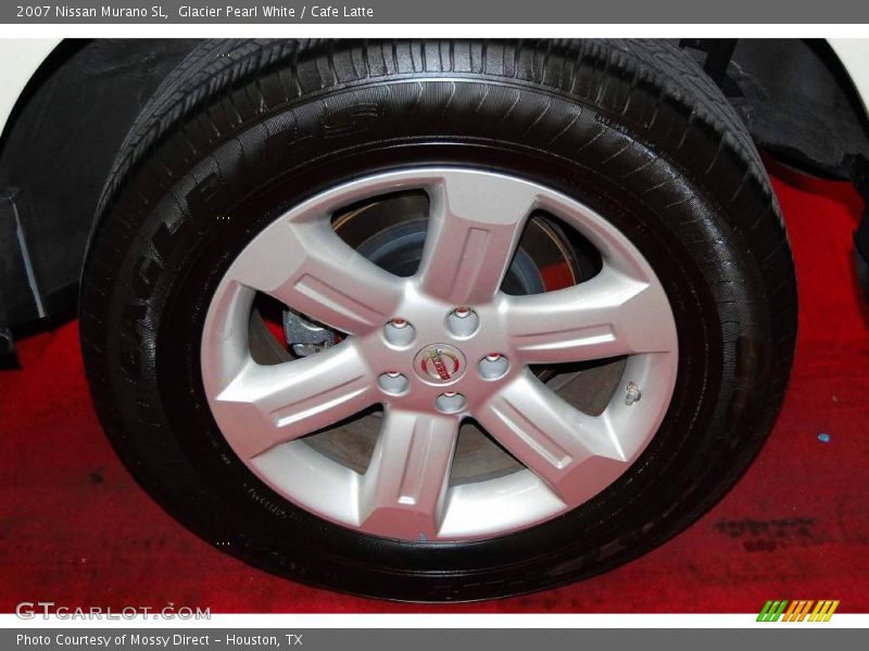 Glacier Pearl White / Cafe Latte 2007 Nissan Murano SL