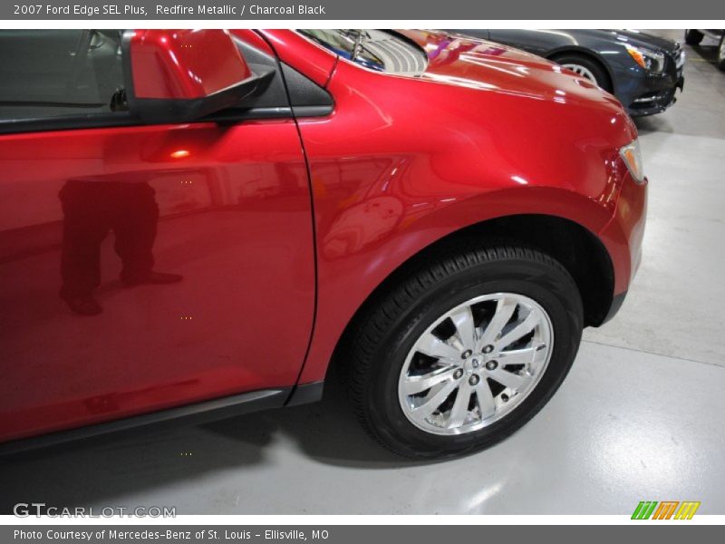 Redfire Metallic / Charcoal Black 2007 Ford Edge SEL Plus