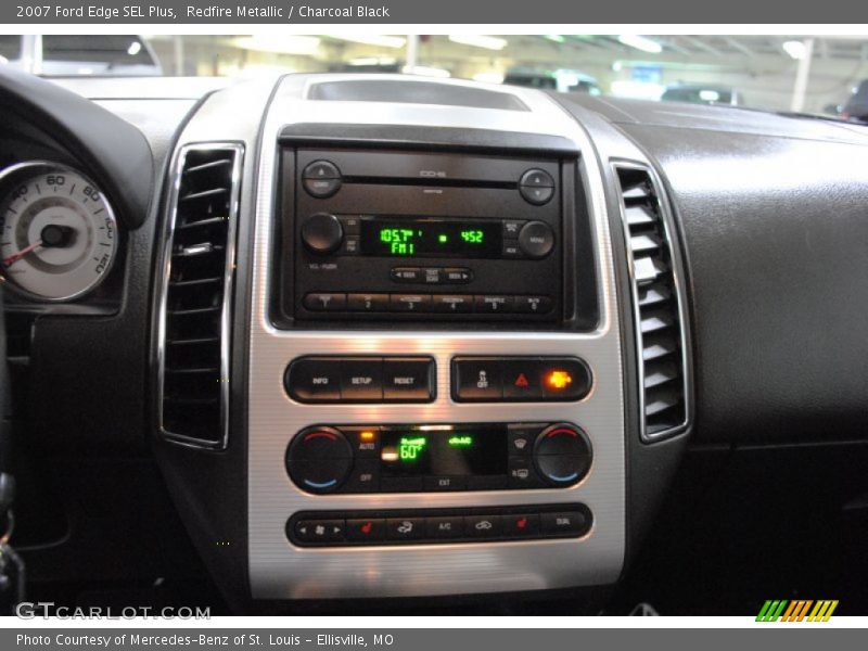 Redfire Metallic / Charcoal Black 2007 Ford Edge SEL Plus