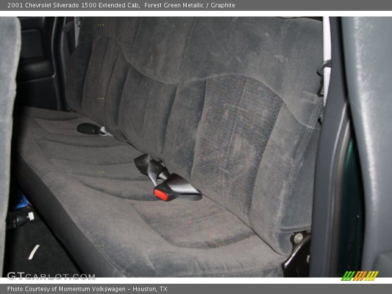 Forest Green Metallic / Graphite 2001 Chevrolet Silverado 1500 Extended Cab