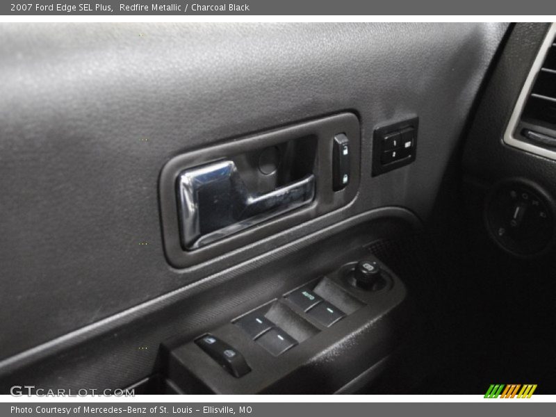 Redfire Metallic / Charcoal Black 2007 Ford Edge SEL Plus