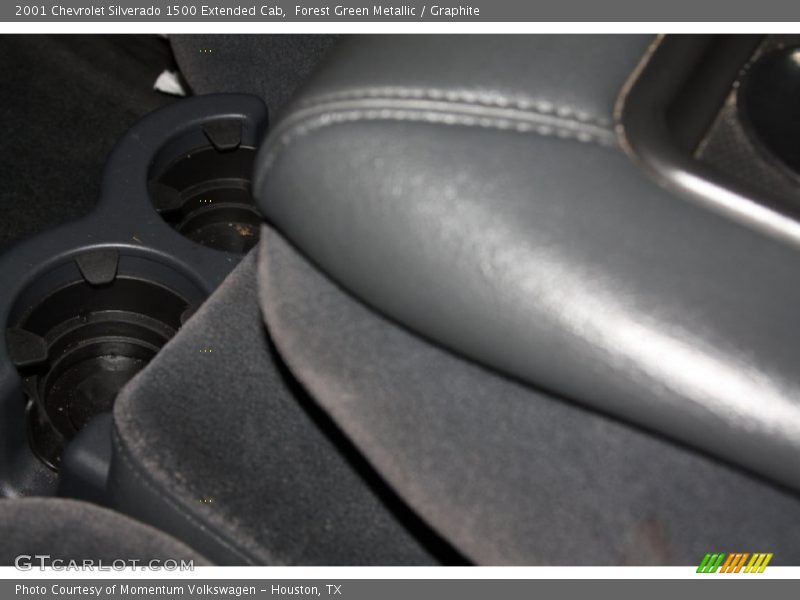Forest Green Metallic / Graphite 2001 Chevrolet Silverado 1500 Extended Cab
