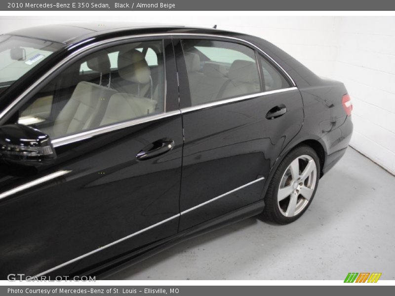 Black / Almond Beige 2010 Mercedes-Benz E 350 Sedan