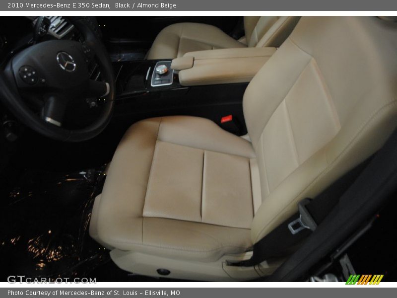 Black / Almond Beige 2010 Mercedes-Benz E 350 Sedan