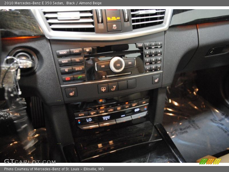 Black / Almond Beige 2010 Mercedes-Benz E 350 Sedan