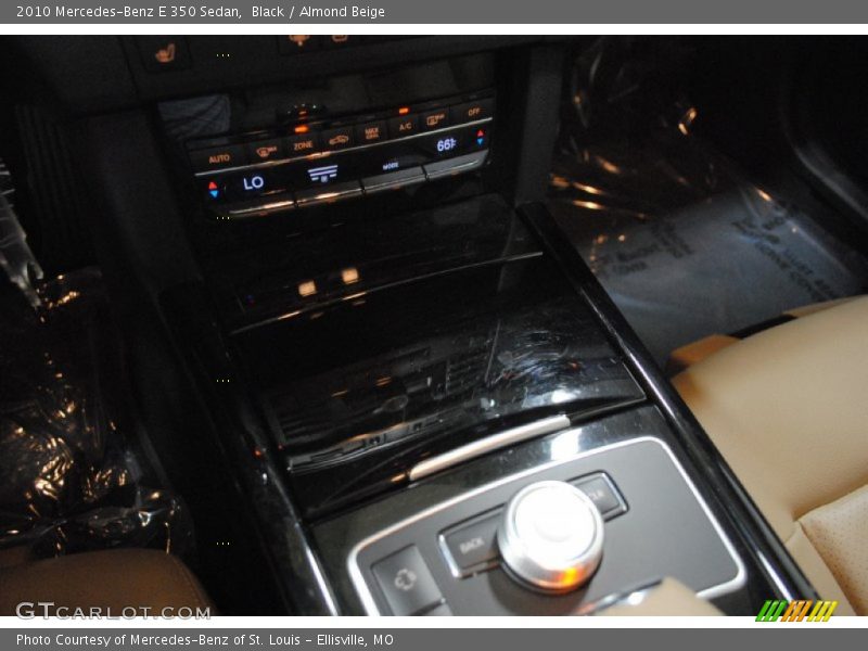 Black / Almond Beige 2010 Mercedes-Benz E 350 Sedan