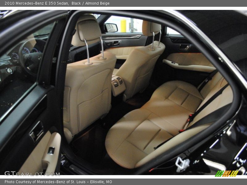 Black / Almond Beige 2010 Mercedes-Benz E 350 Sedan