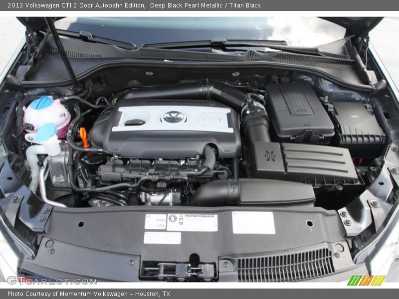 Deep Black Pearl Metallic / Titan Black 2013 Volkswagen GTI 2 Door Autobahn Edition