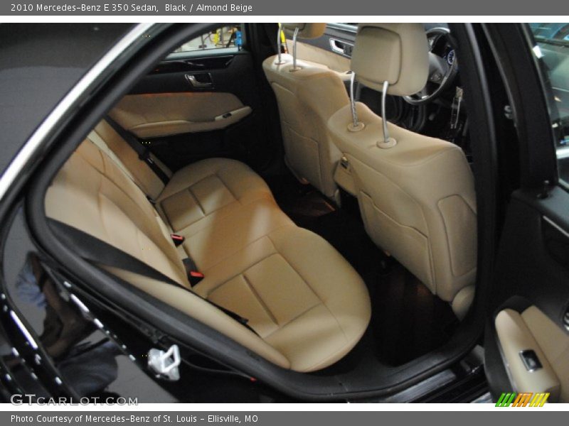 Black / Almond Beige 2010 Mercedes-Benz E 350 Sedan