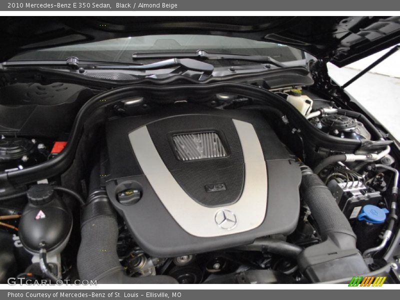 Black / Almond Beige 2010 Mercedes-Benz E 350 Sedan