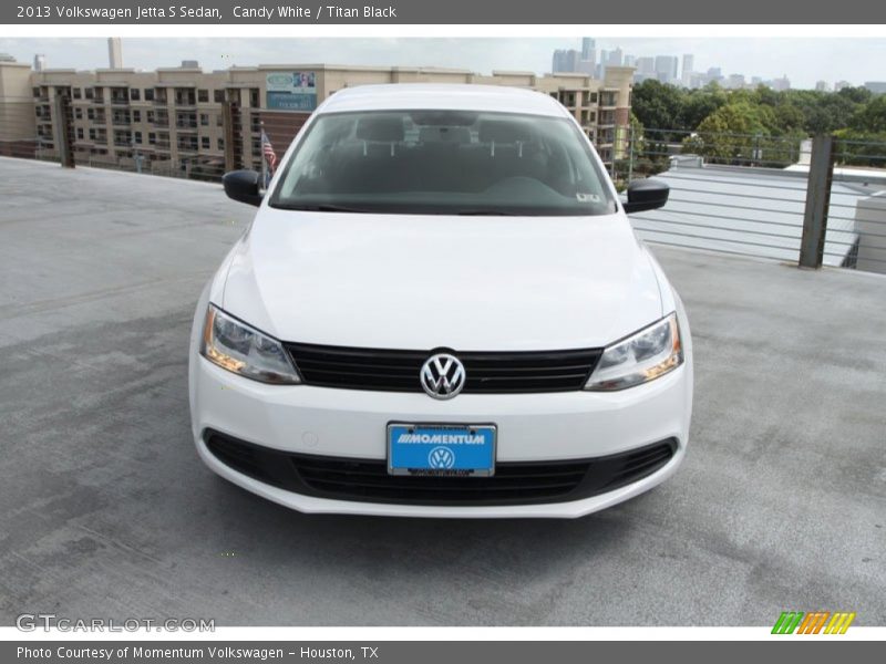 Candy White / Titan Black 2013 Volkswagen Jetta S Sedan