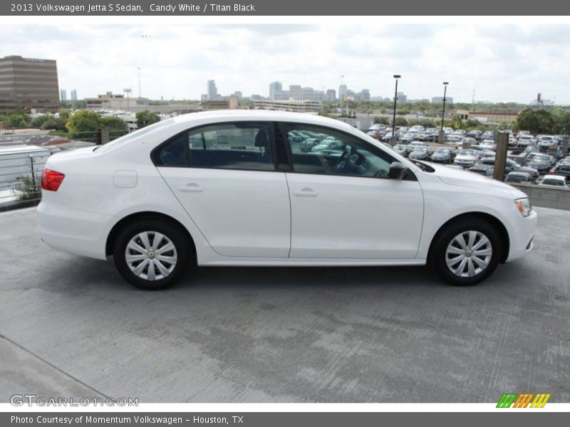 Candy White / Titan Black 2013 Volkswagen Jetta S Sedan