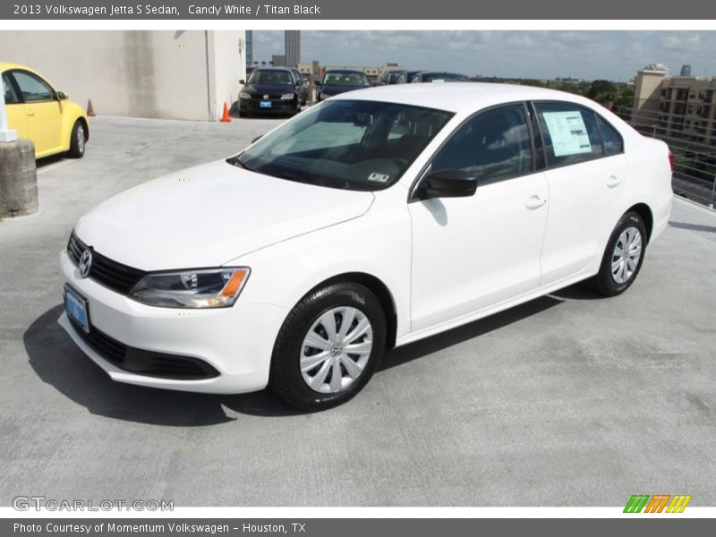 Candy White / Titan Black 2013 Volkswagen Jetta S Sedan
