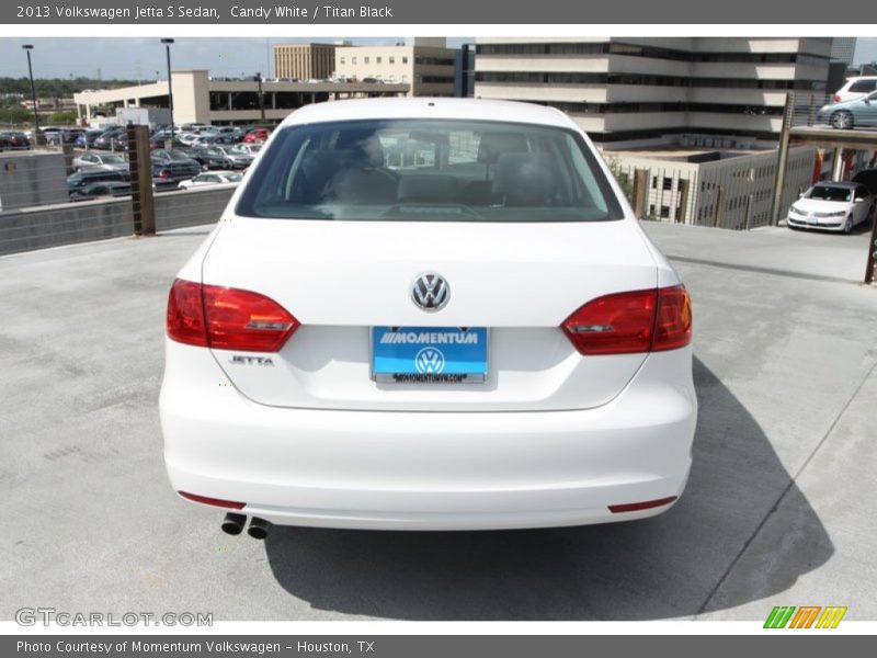 Candy White / Titan Black 2013 Volkswagen Jetta S Sedan
