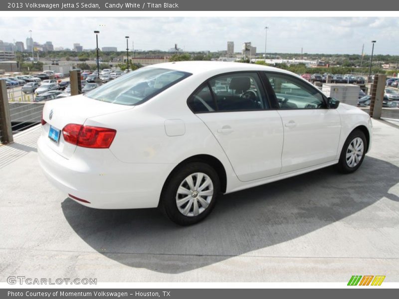 Candy White / Titan Black 2013 Volkswagen Jetta S Sedan