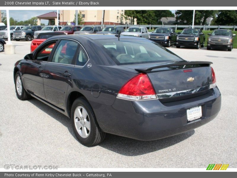 Slate Metallic / Ebony Black 2008 Chevrolet Impala LT
