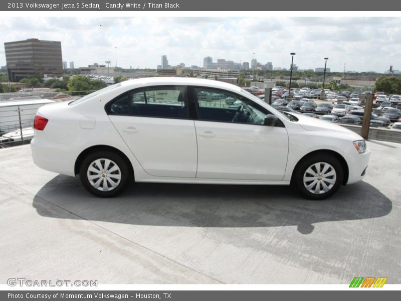 Candy White / Titan Black 2013 Volkswagen Jetta S Sedan