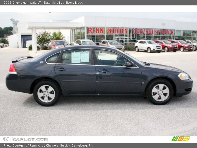 Slate Metallic / Ebony Black 2008 Chevrolet Impala LT