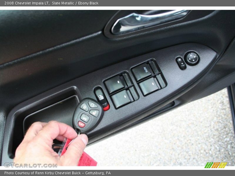 Slate Metallic / Ebony Black 2008 Chevrolet Impala LT