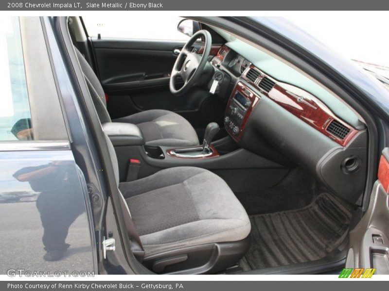 Slate Metallic / Ebony Black 2008 Chevrolet Impala LT