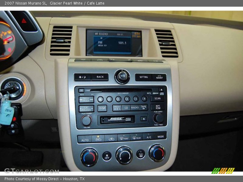Glacier Pearl White / Cafe Latte 2007 Nissan Murano SL