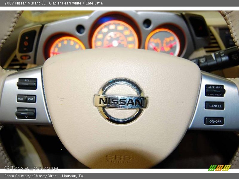 Glacier Pearl White / Cafe Latte 2007 Nissan Murano SL