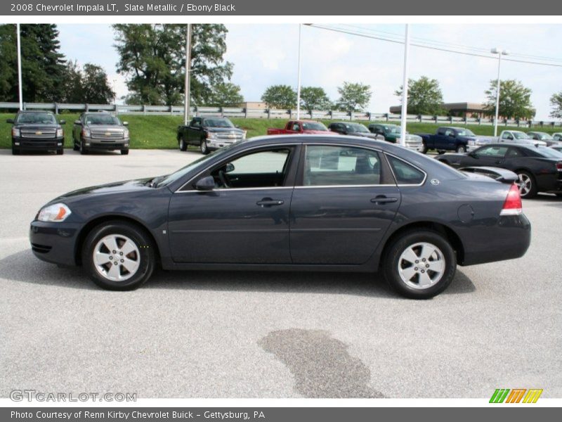 Slate Metallic / Ebony Black 2008 Chevrolet Impala LT