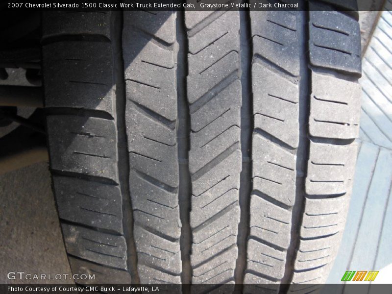 Graystone Metallic / Dark Charcoal 2007 Chevrolet Silverado 1500 Classic Work Truck Extended Cab
