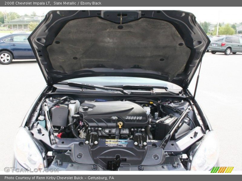 Slate Metallic / Ebony Black 2008 Chevrolet Impala LT