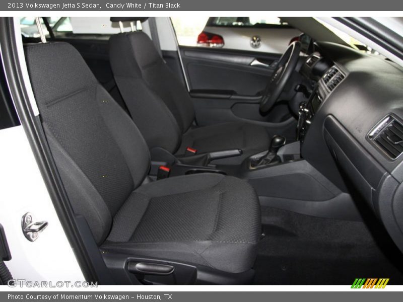 Candy White / Titan Black 2013 Volkswagen Jetta S Sedan