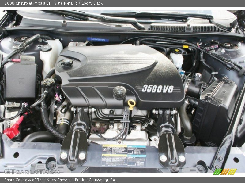 Slate Metallic / Ebony Black 2008 Chevrolet Impala LT