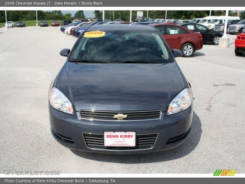 Slate Metallic / Ebony Black 2008 Chevrolet Impala LT