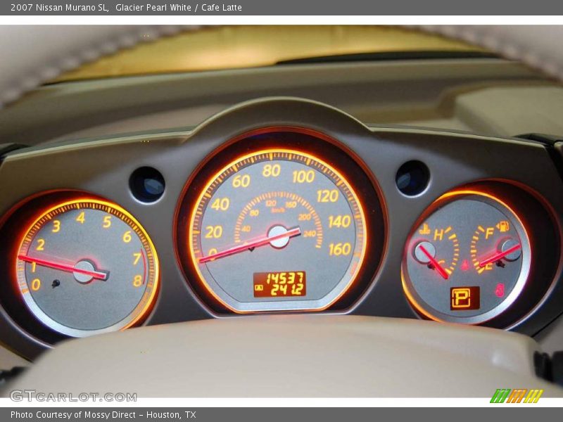 Glacier Pearl White / Cafe Latte 2007 Nissan Murano SL