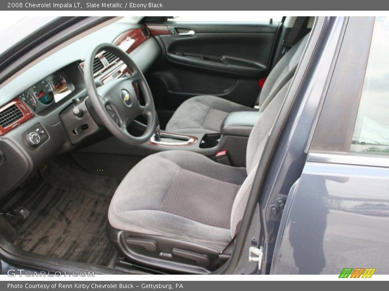 Slate Metallic / Ebony Black 2008 Chevrolet Impala LT