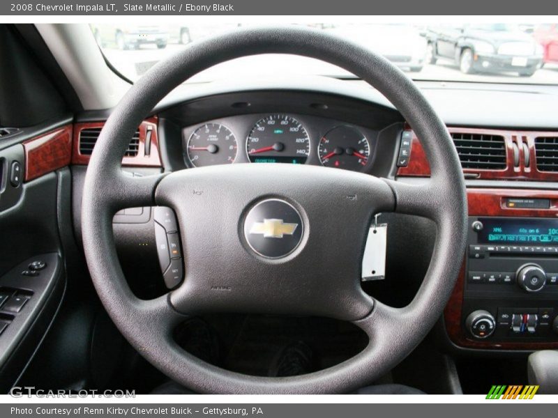 Slate Metallic / Ebony Black 2008 Chevrolet Impala LT