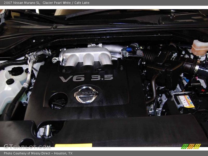 Glacier Pearl White / Cafe Latte 2007 Nissan Murano SL