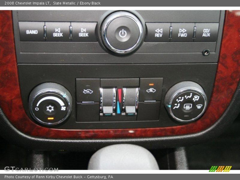 Slate Metallic / Ebony Black 2008 Chevrolet Impala LT