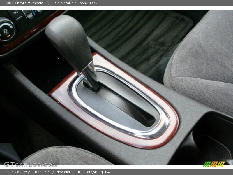Slate Metallic / Ebony Black 2008 Chevrolet Impala LT