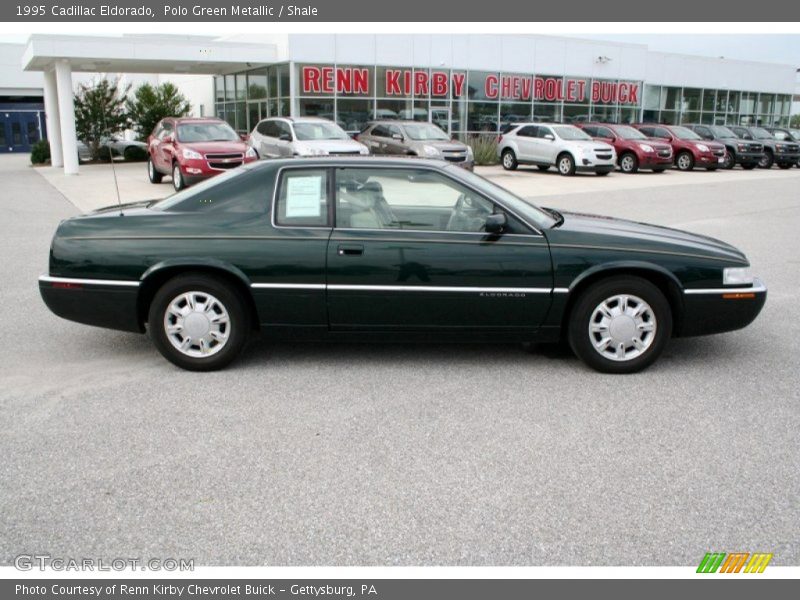 Polo Green Metallic / Shale 1995 Cadillac Eldorado