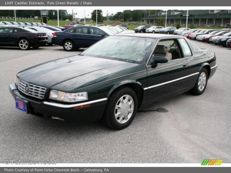 Polo Green Metallic / Shale 1995 Cadillac Eldorado