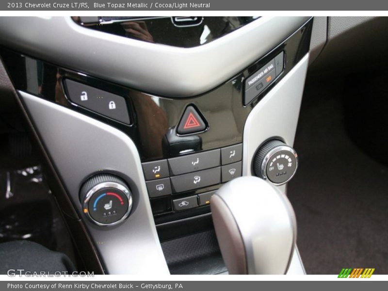 Controls of 2013 Cruze LT/RS