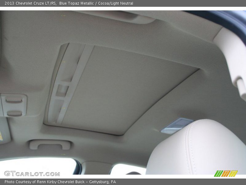 Sunroof of 2013 Cruze LT/RS