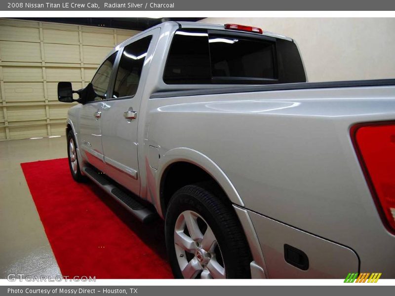 Radiant Silver / Charcoal 2008 Nissan Titan LE Crew Cab