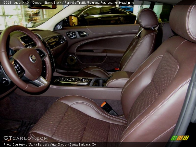 Front Seat of 2013 XK XK Coupe