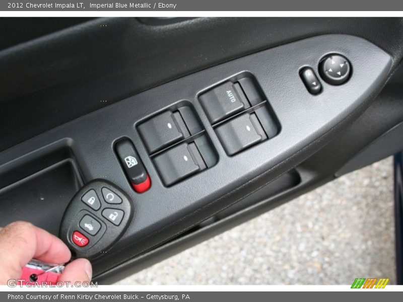 Imperial Blue Metallic / Ebony 2012 Chevrolet Impala LT