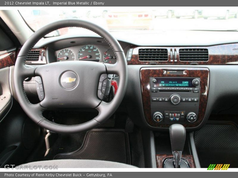 Imperial Blue Metallic / Ebony 2012 Chevrolet Impala LT