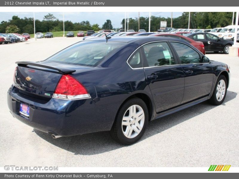 Imperial Blue Metallic / Ebony 2012 Chevrolet Impala LT