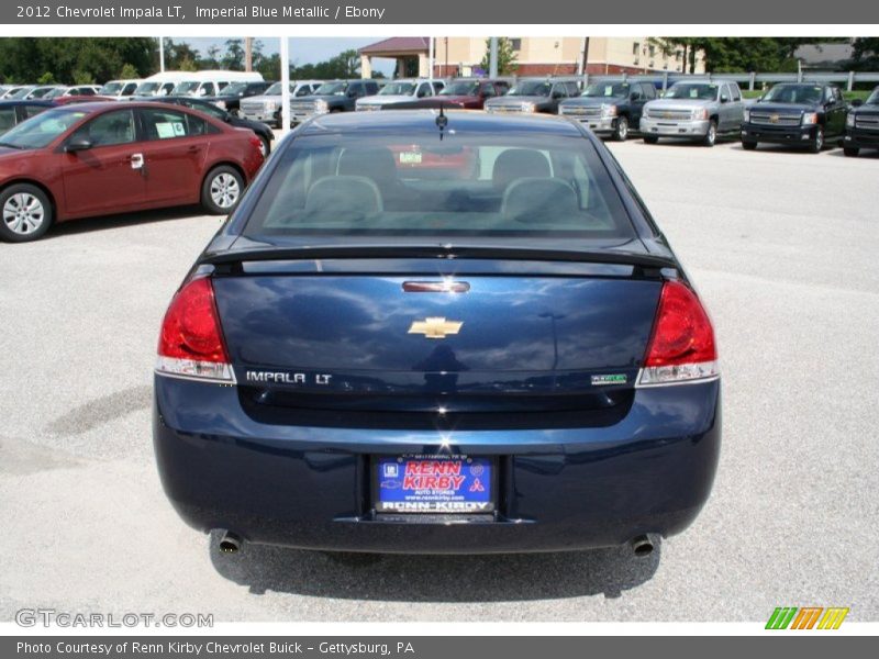 Imperial Blue Metallic / Ebony 2012 Chevrolet Impala LT